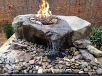 Outdoor Firepit Fountain