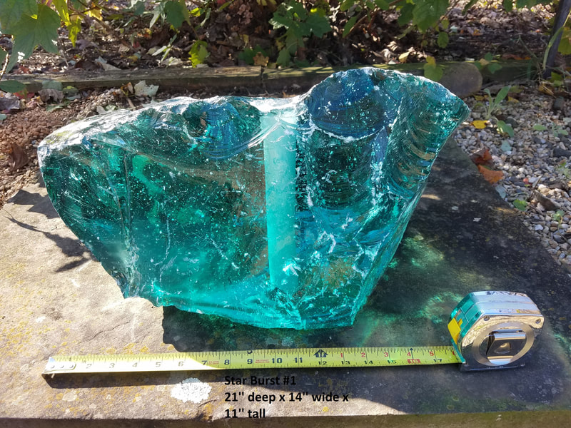 Rock Glass Fountain