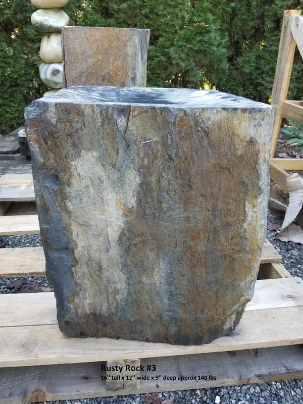 Rusty Stone Slate Basin