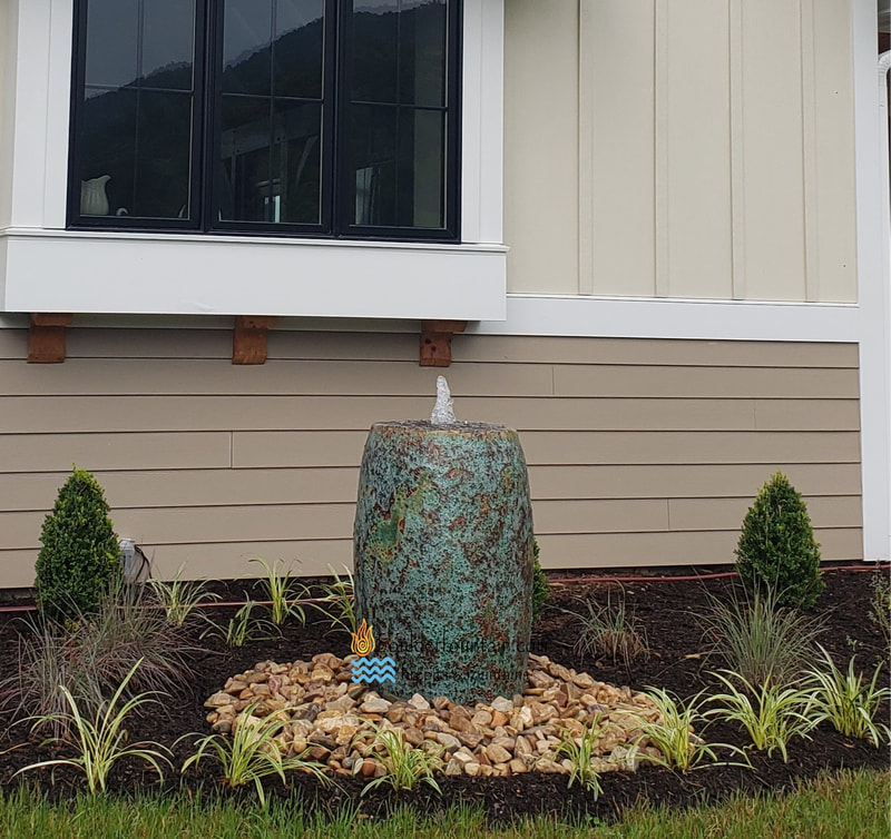 Florida Coral Jar Fountain