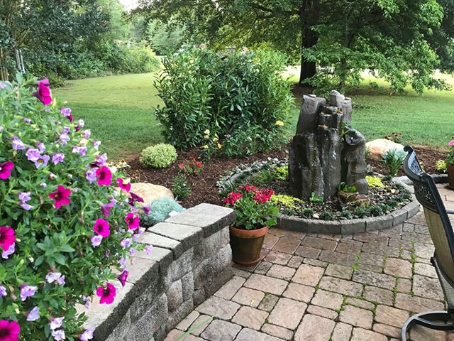 Basalt Boulder Fountain