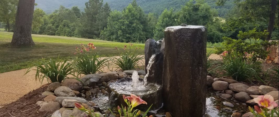Outdoor Rock Garden Fountains Boulder Water Welcome To Boulder Fountain