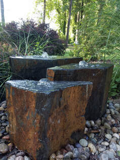 Rusty Rock Set Of Three