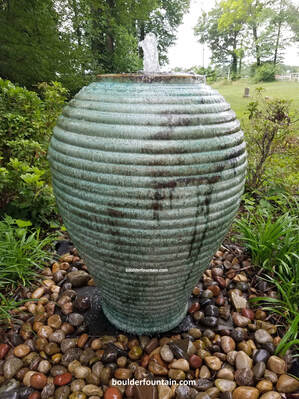 Utah Beehive Jar Fountain