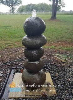 Rock Cairn Fountain