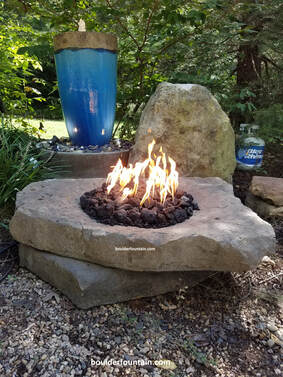 Spruce Wide Top Two Stack Fire Pit