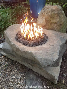 Spruce Wide Top Three Stack Fire Pit