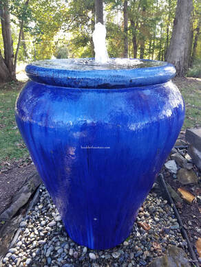 Deep Blue Fat Jar