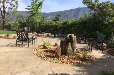 Basalt Birdbirth Fountain