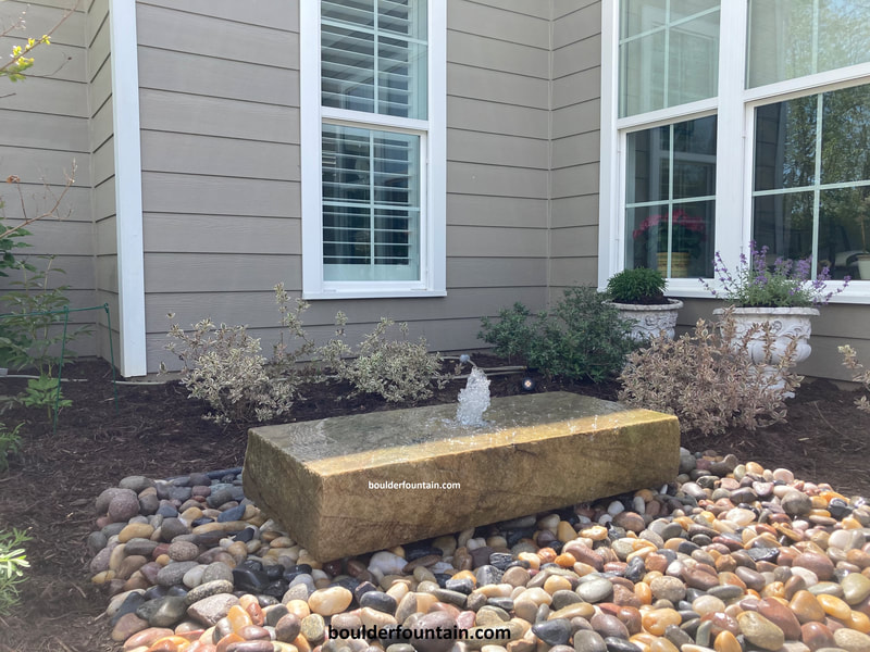 Rainbow Rock Fountain