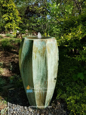 Medium Narrow Top Vase Fountain